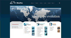 Desktop Screenshot of itwmetalflex.com